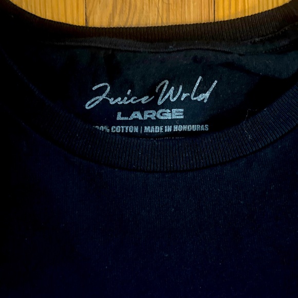 Juice World Legends Never Die Large Black T-shirt - Picture 4 of 4